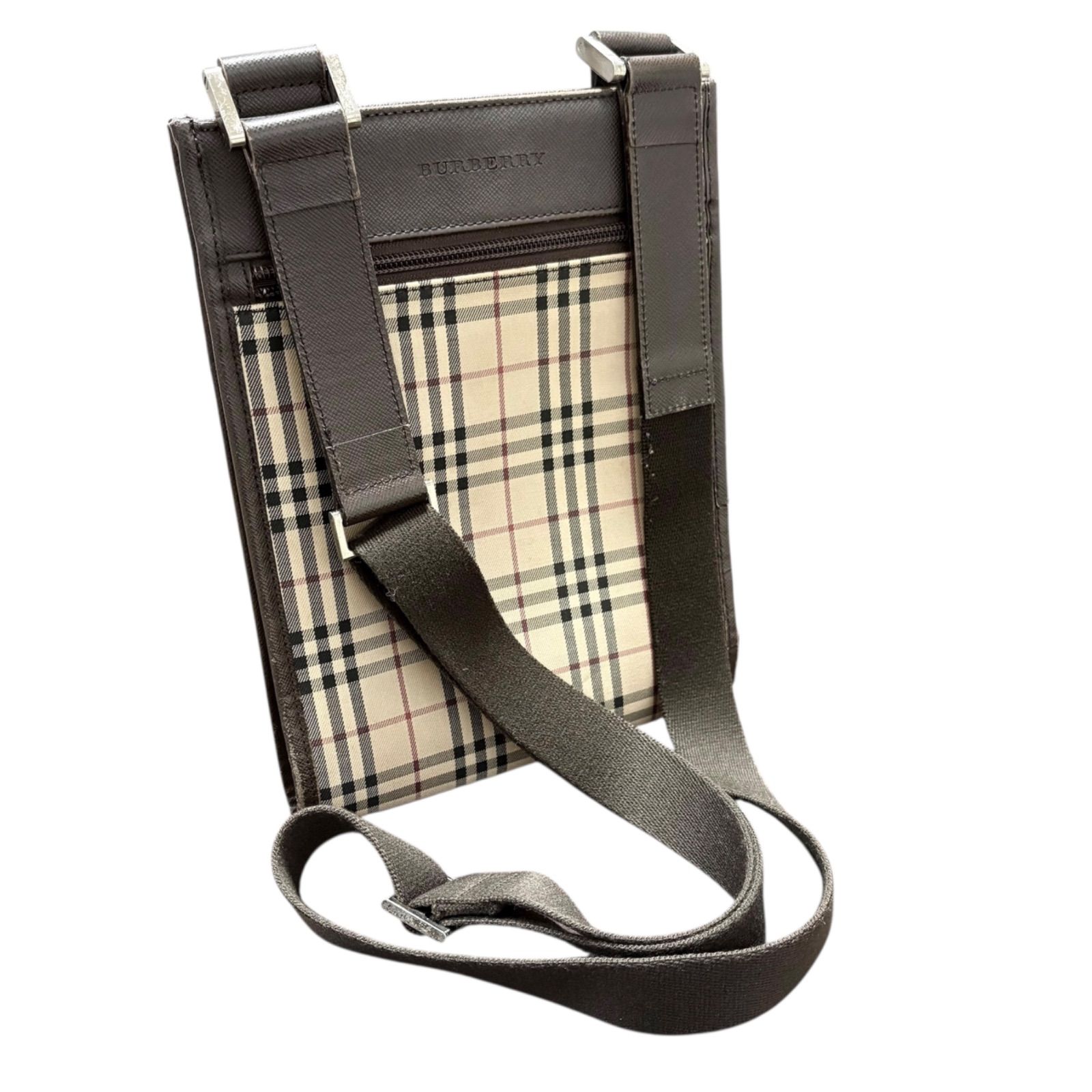 BURBERRY バーバリー ショルダーバッグ ポシェット クロスボディ ノバ