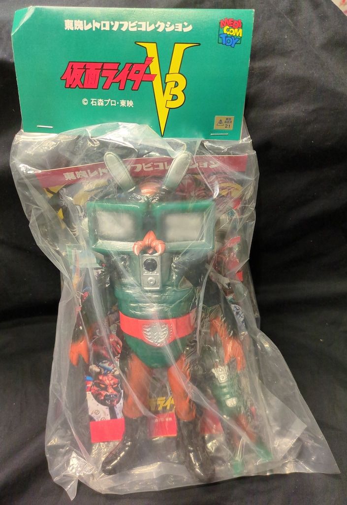 東映レトロソフビコレクション テレビバエ １期　未開封 メディコム・トイ 東映レトロソフビコレクション テレビバエ 新色+