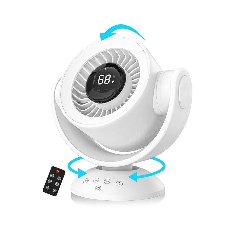 2025新登場 サーキュレーター 扇風機 100段階風量調節 上下左右自動首振り 静音DCモーター 30畳パワフル送風 usb充電式 10000 mAh大容量10 Hタイマー機能付き リモコン付き 自動運転 お手入れ簡単 オールシーズン 換気 空気循環 部屋 0