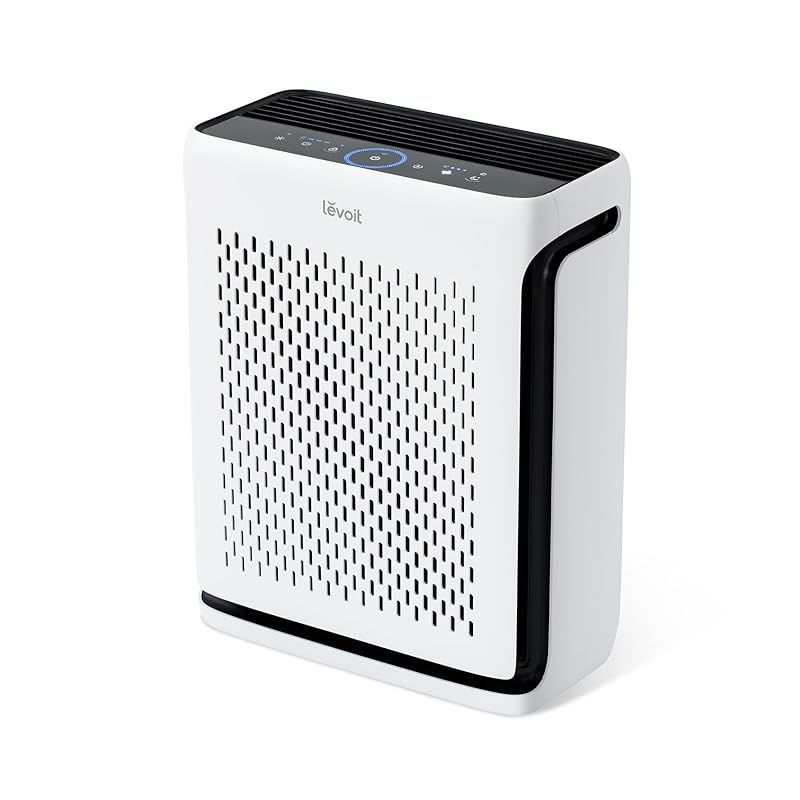 節電対策 Levoit レボイト 空気清浄機 ハイグレード Vital 100 S 21畳 脱臭強化 集じん ハウスダスト ホコリ 光センサー付き 小型 四面吸気口 ペットの毛対策 静電HEPA 花粉対策 自動 ペットモード 0