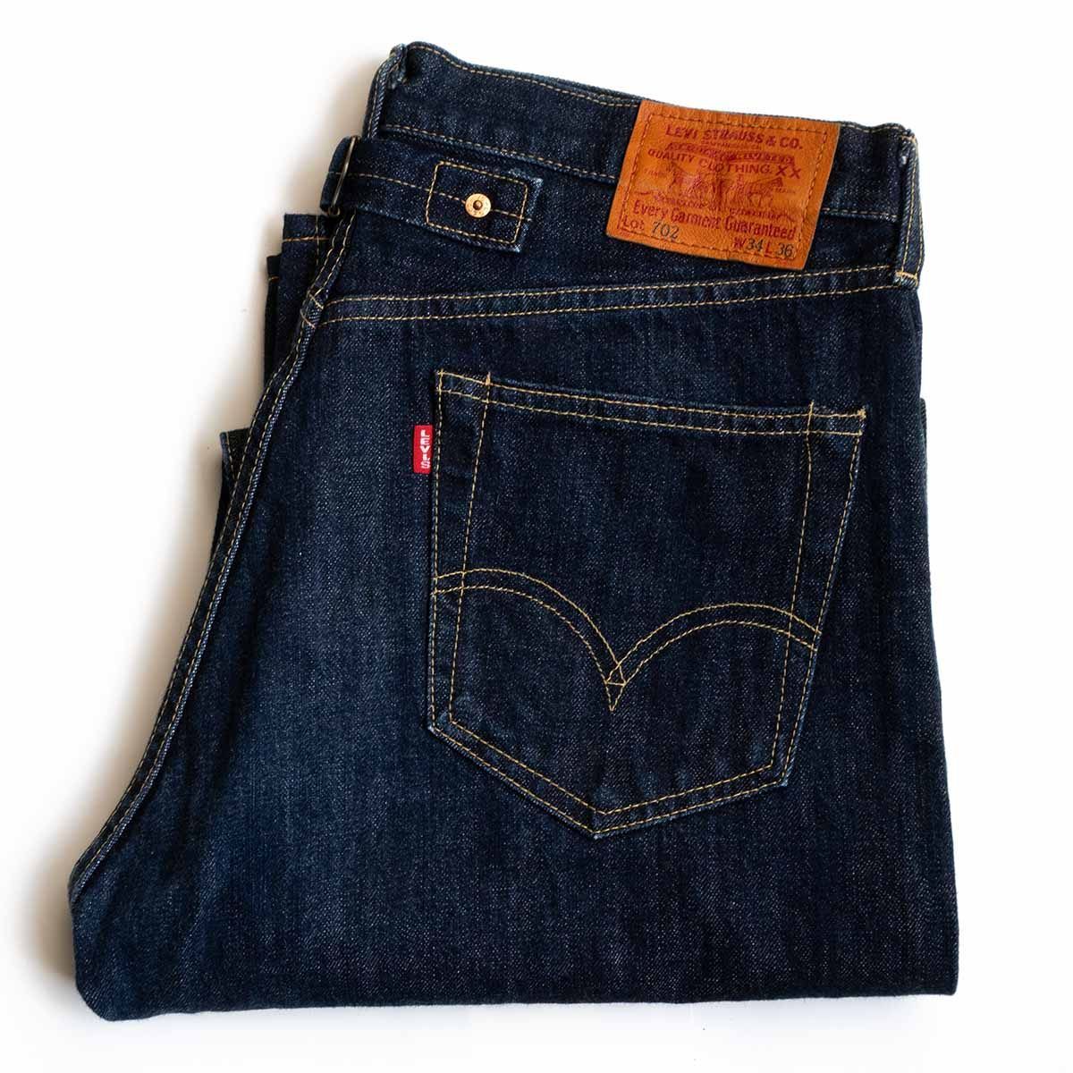 美品/濃紺】 LEVI'S 【 702XX ビッグE デニムパンツ 】34×36 旧日本製