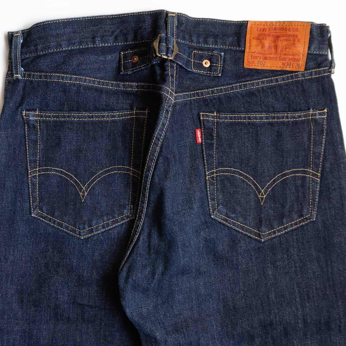 美品/濃紺】 LEVI'S 【 702XX ビッグE デニムパンツ 】34×36 旧日本製