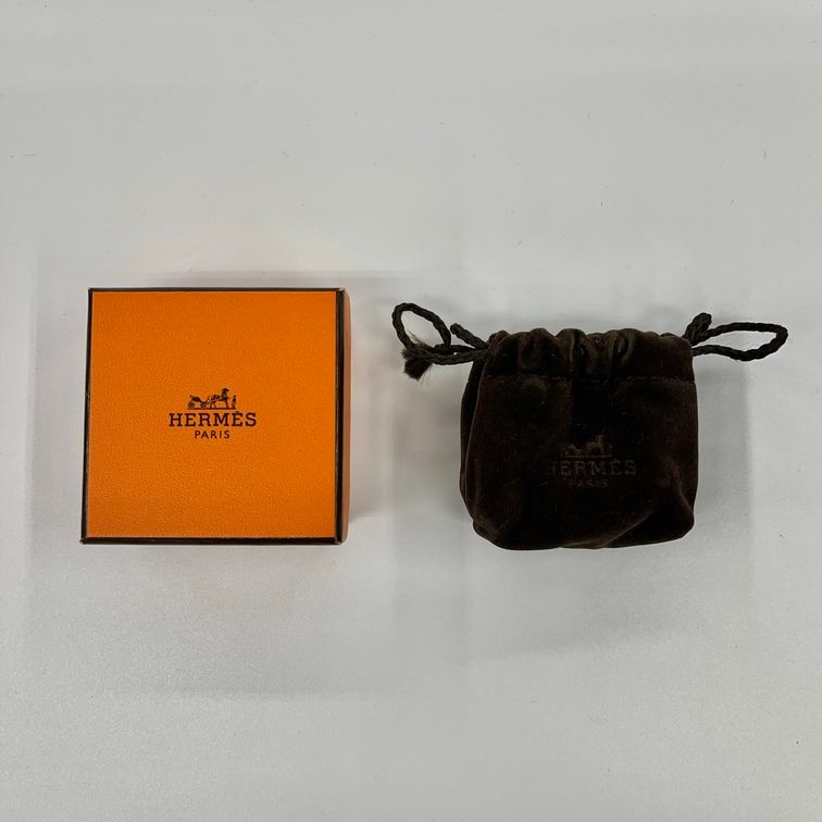 HERMES エルメス カデナ ブック 2010 チャーム レディース GP シルバー