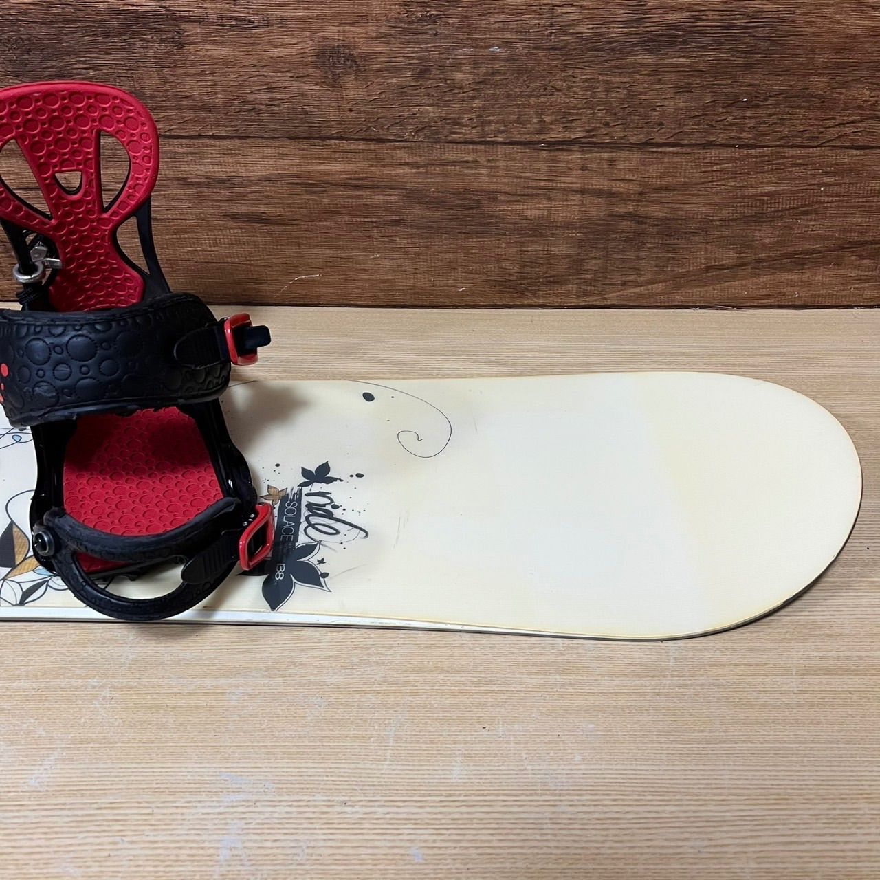 RIDE UNION レディース　スノボ　ボードセット　バイン　フリースタイル RIDE UNION ライド ユニオン レディーススノーボード 4点セット 138cm