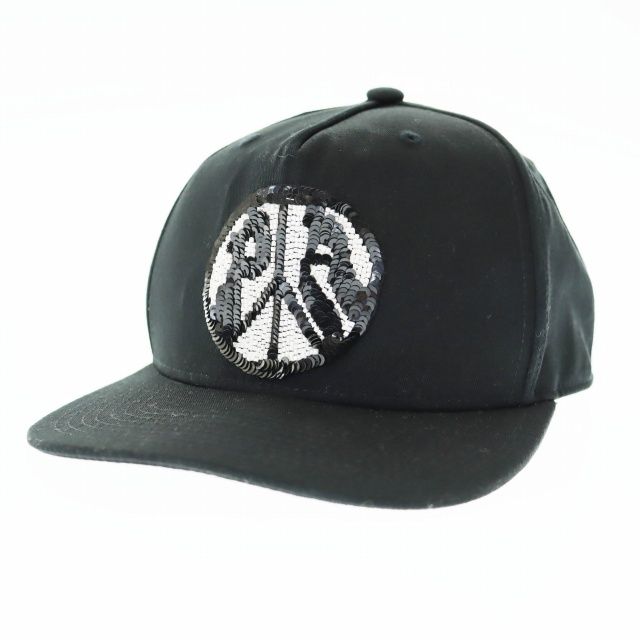  パームエンジェルス PALM ANGELS × Mitchell u0026 Ness ミッチェル アンド ネス Cap ビーズ スパンコール ロゴ キャップ 帽子 ブランド古着ベクトル 中古☆AA★▲250812 その他