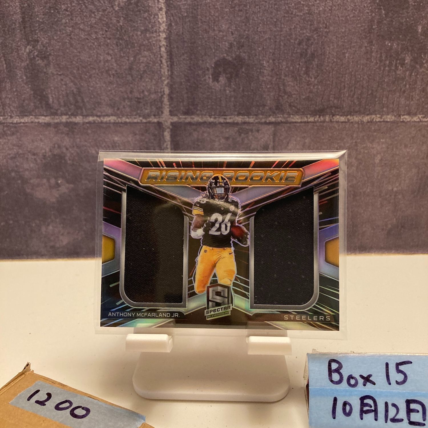 2020 Panini Spectra Anthony McFarland Jr. 11/99 Pittsburgh