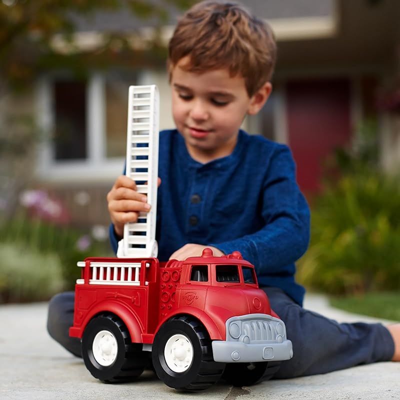 (未使用･未開封品)　Green Toys (グリーントイズ) 消防車 tu1jdyt 迅速発送】Green Toys (グリーントイズ) 消防車 1 - メルカリ