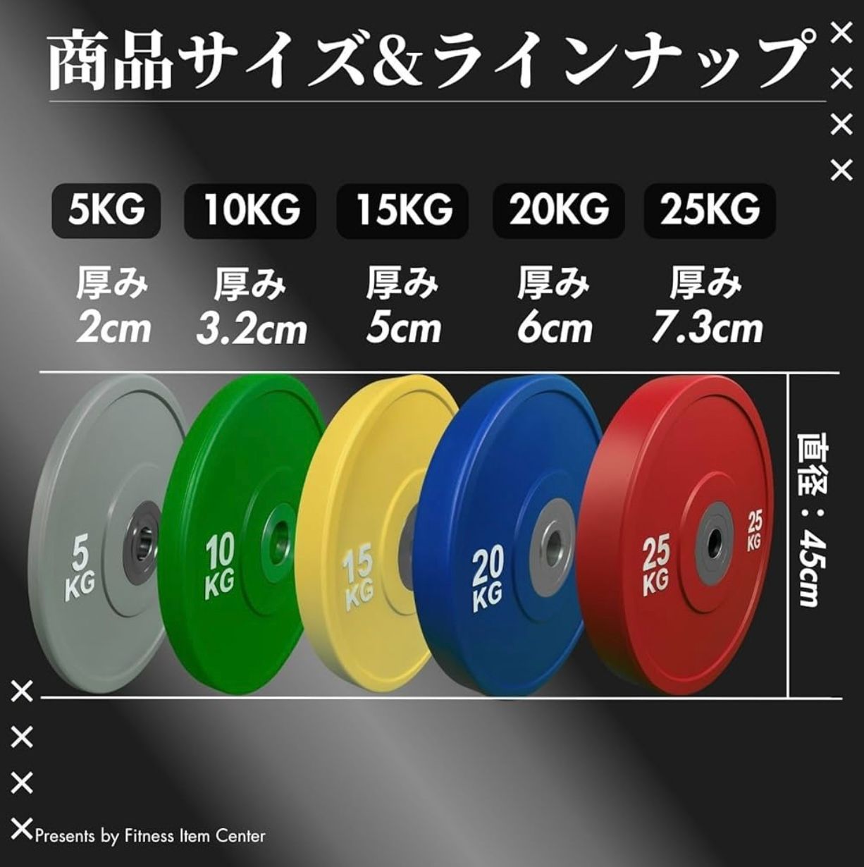 □品質検査クリア□ IWF規格 カラーバンパープレート 20kg 2枚セット □品質検査クリア□ IWF規格 カラーバンパープレート 20kg 2枚セット