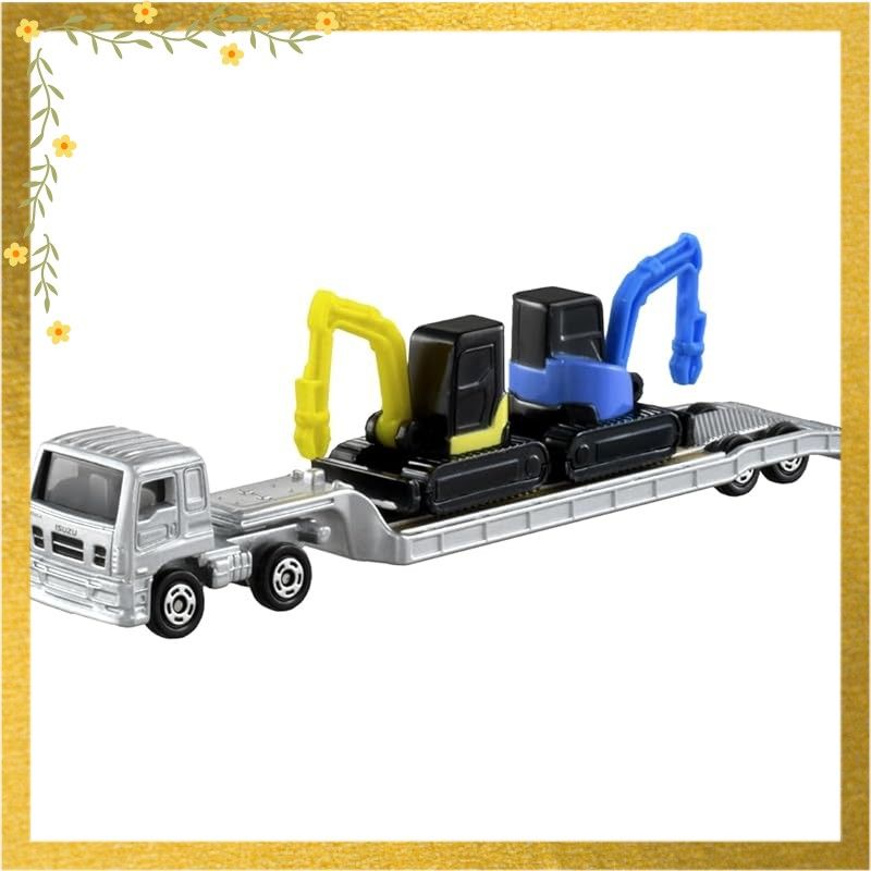 迅速発送】ロングトミカ No142 いすゞ ギガ 重機搬送車 1 - メルカリ