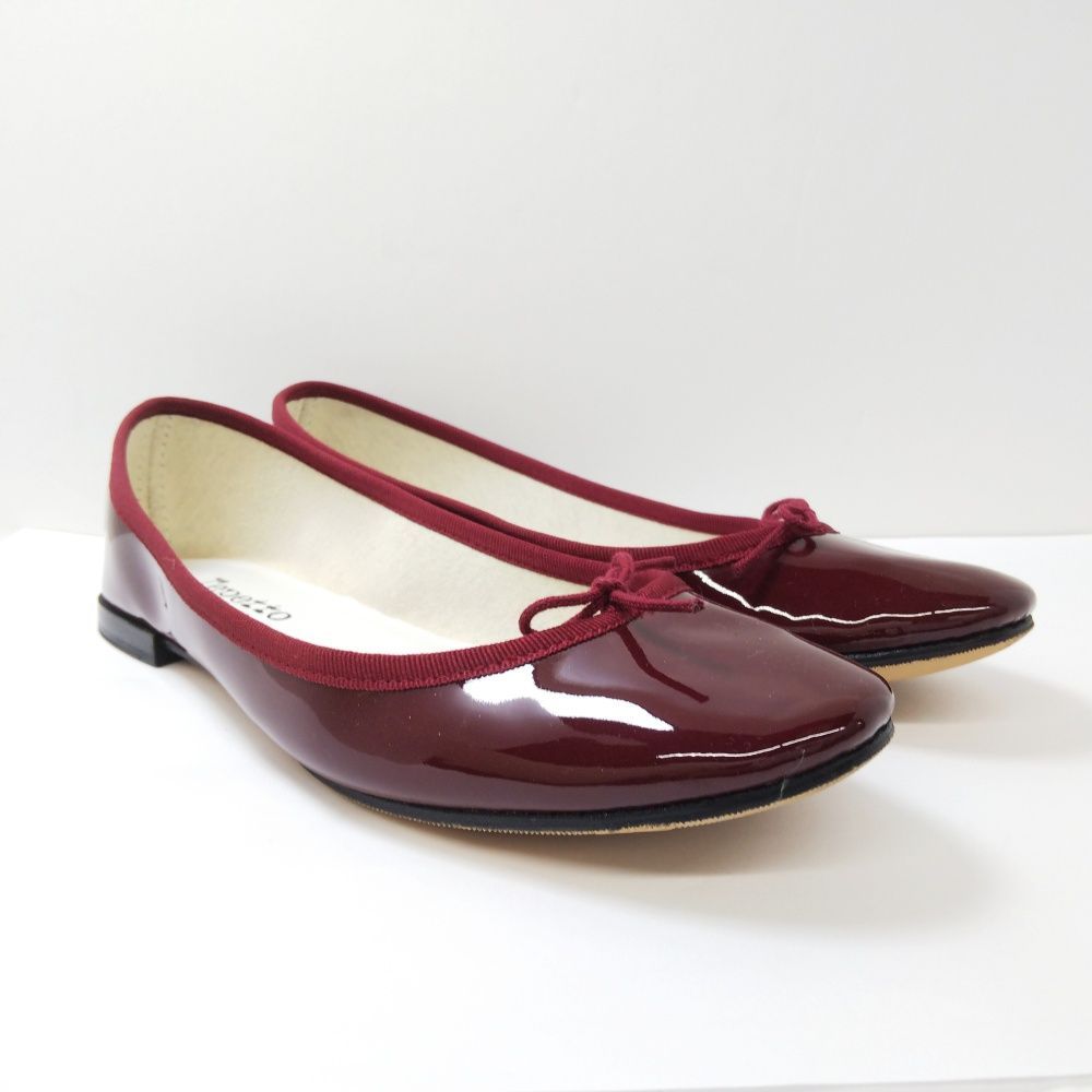 repetto レペット フラットシューズ レディース サイズ40 ワインレッド