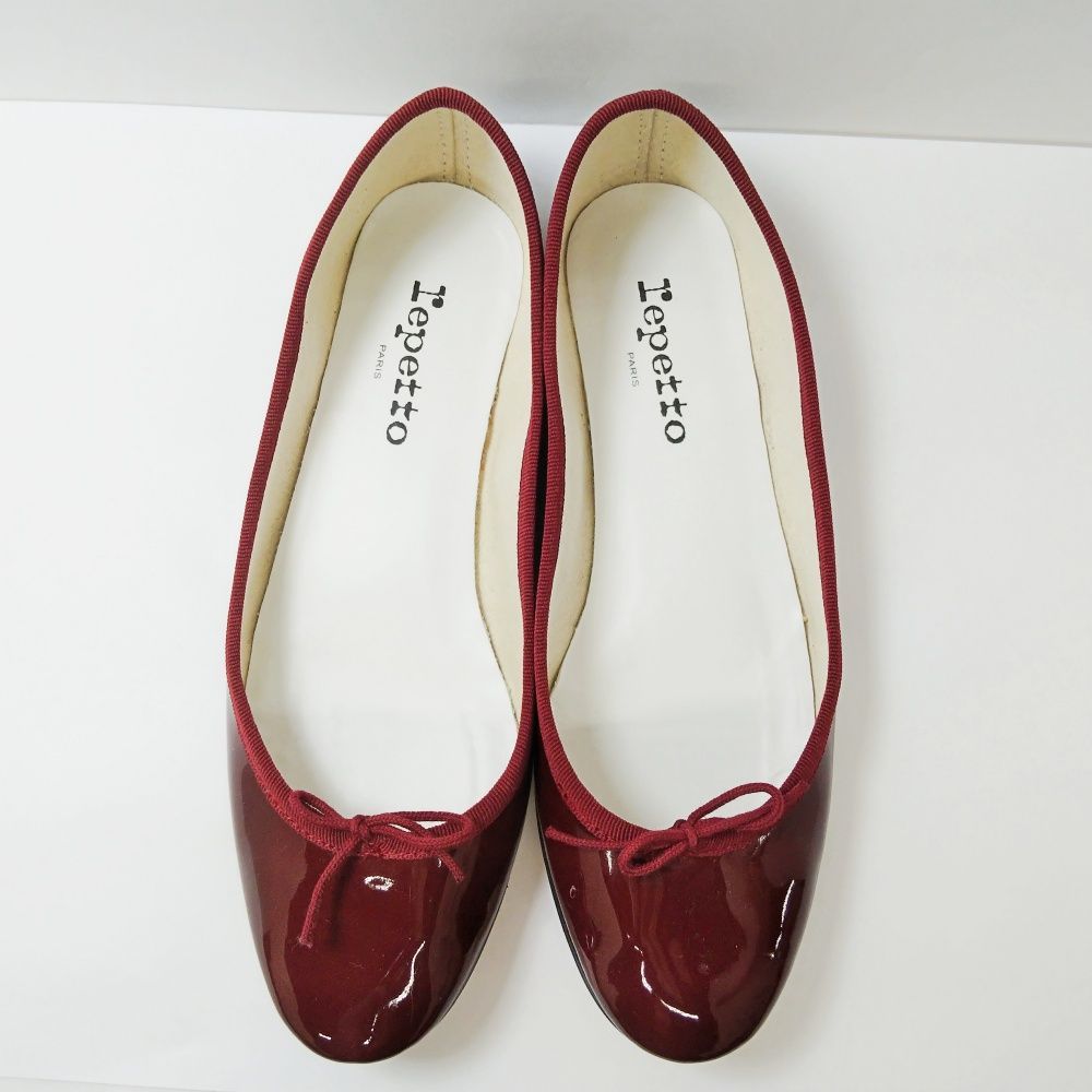 repetto レペット フラットシューズ レディース サイズ40 ワインレッド