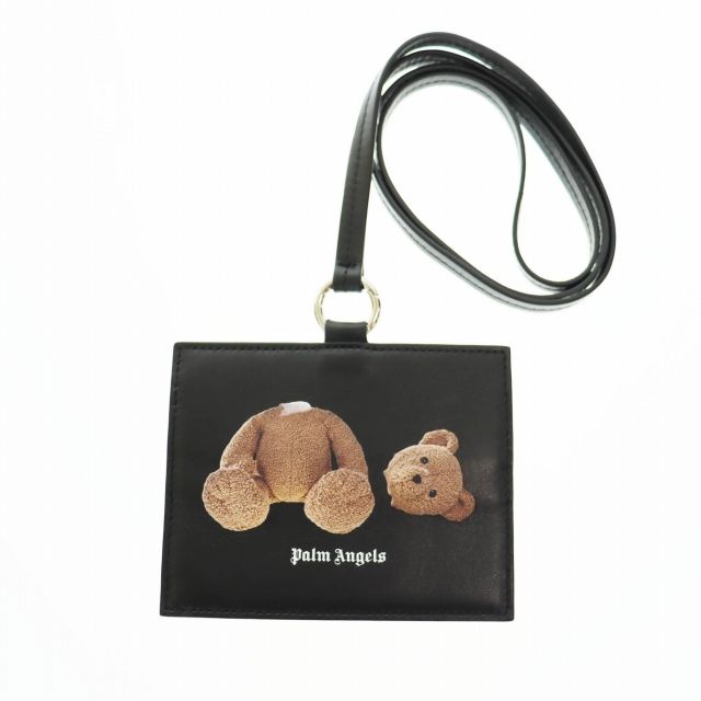 パームエンジェルス PALM ANGELS ロゴ ベア ネック ストラップ カード