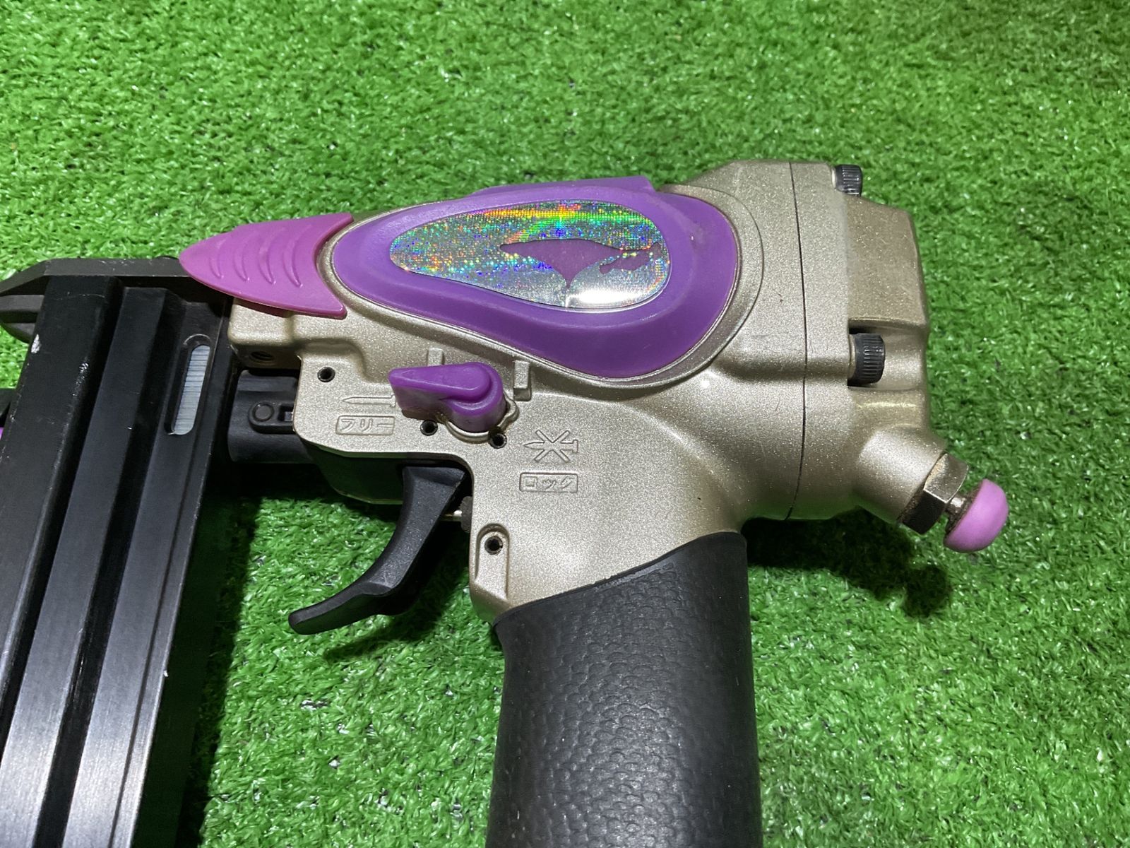  ハイコーキ N 2504 M 常圧タッカ 取説 ケース有 サ-214 エアータッカー エアーツール