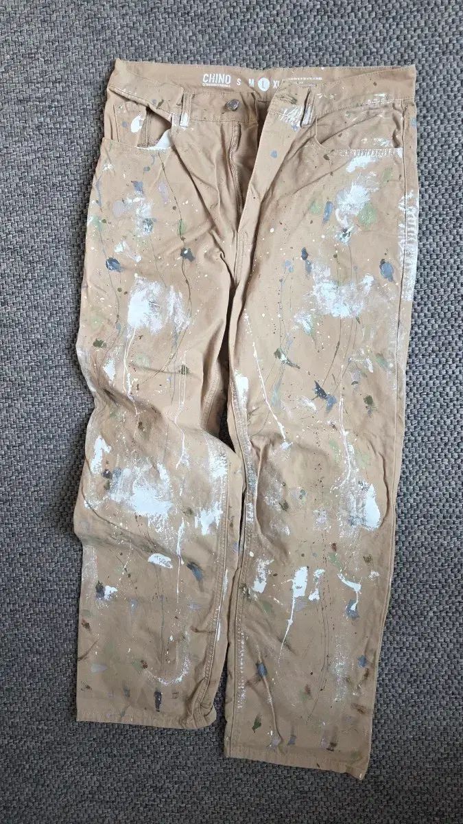 エクストラオーディナリー ペインティング パンツ 34 ラージ
