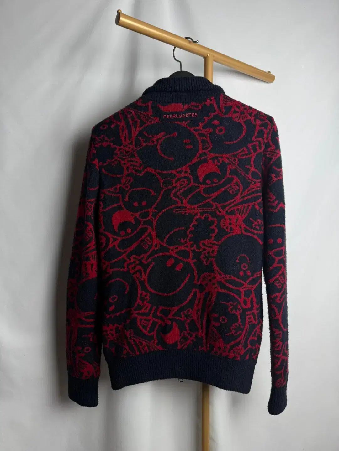  0 size パーリーゲイツ レディース パータン 防風 ニットジップアップ その他 レディースウェア