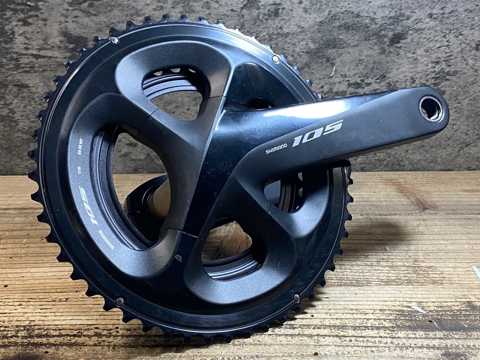 JM 043 シマノ SHIMANO 105 FC R 7000 クランクセット 165 mm 52 36 T