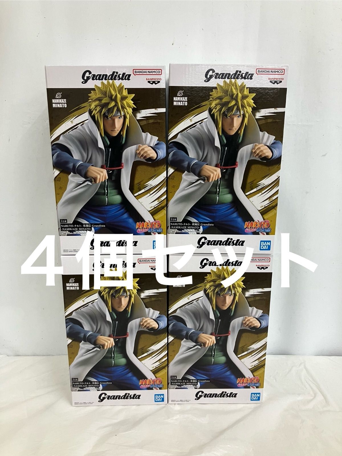 未開封 NARUTO ナルト 疾風伝 Grandista NAMIKAZE MINATO フィギュア