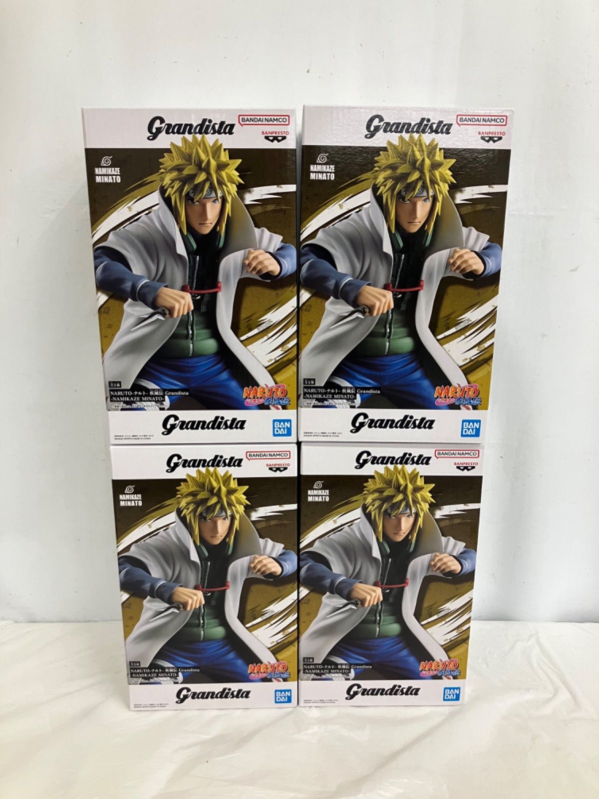 未開封 NARUTO ナルト 疾風伝 Grandista NAMIKAZE MINATO フィギュア
