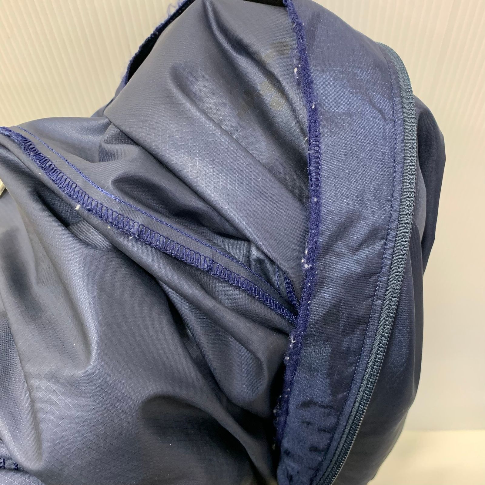 アベイシングエイプ A BATHING APE ナイロン ジャケット ネイビー M