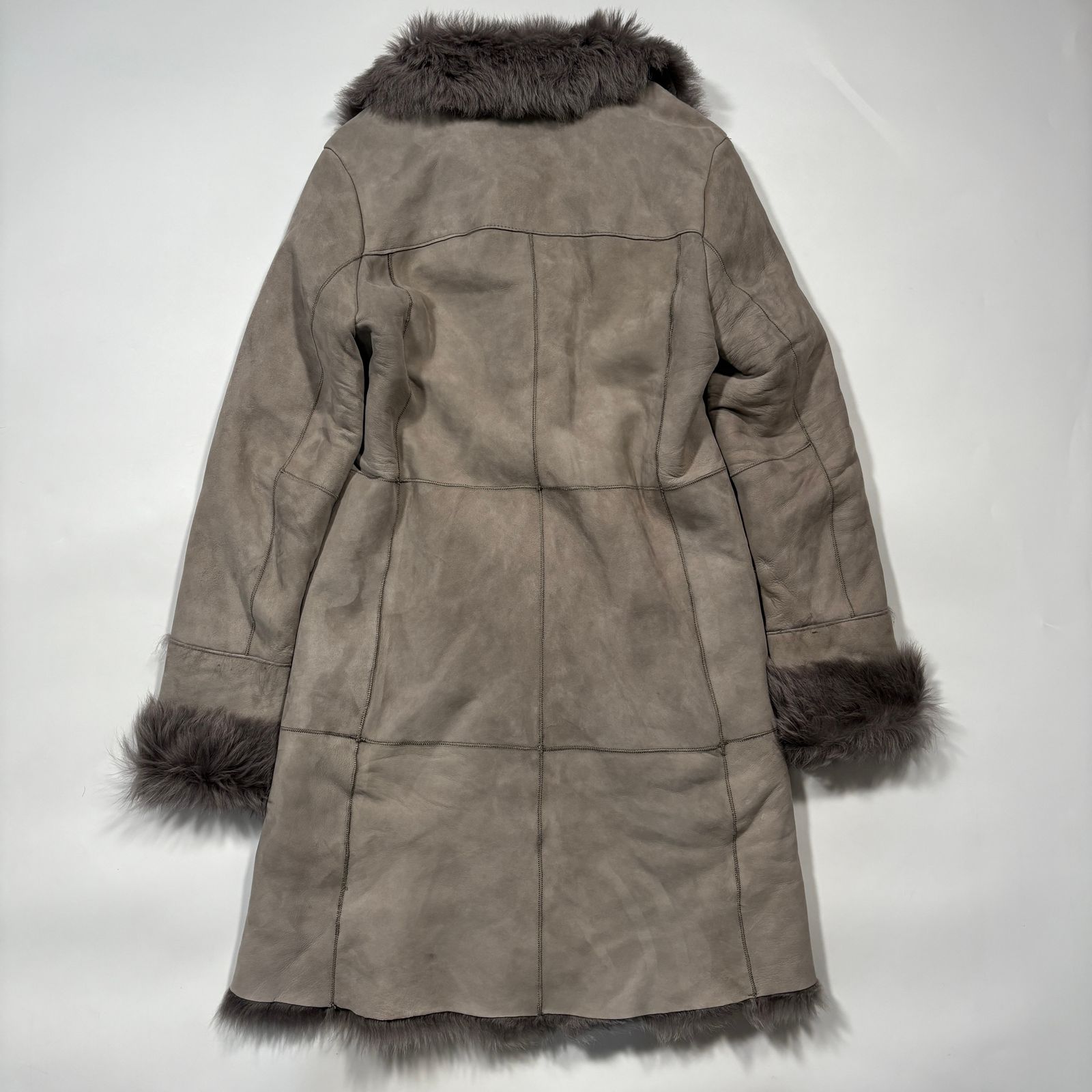 Banana Republic バナナリパブリック リアルムートン ロングコート