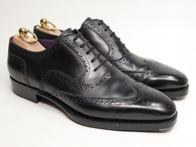 829 / 1128 おすすめ‼ 極上 ステファノベーメル フルブローグ ブラック