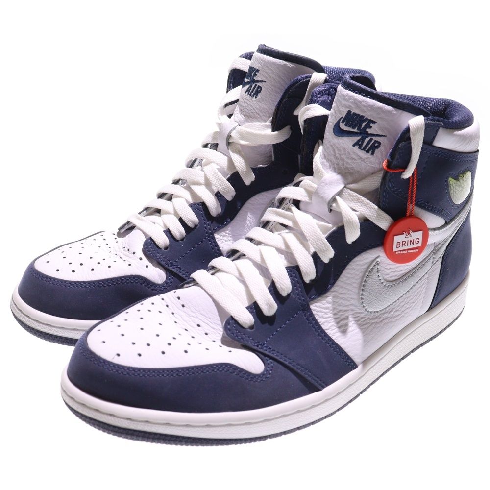 NIKE (ナイキ) AIR JORDAN 1 HIGH OG CO.JP MIDNIGHT NAVY 2020 エア