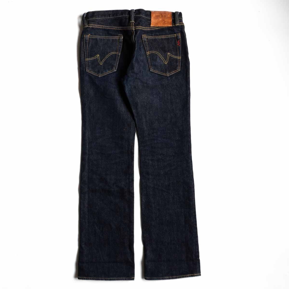 美品/濃紺】IRON HEART【LOT 461 21oz EXTRA HEAVY DENIM】33×34