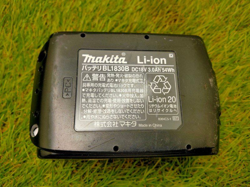 充電器付 充電回数6回