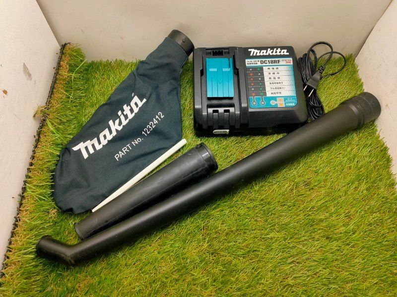  マキタ Makita 充電式ブロワ 18 V 3 Ah バッテリ 充電器付 充電回数6回 集塵機 ブロワー 電動工具 エア工具