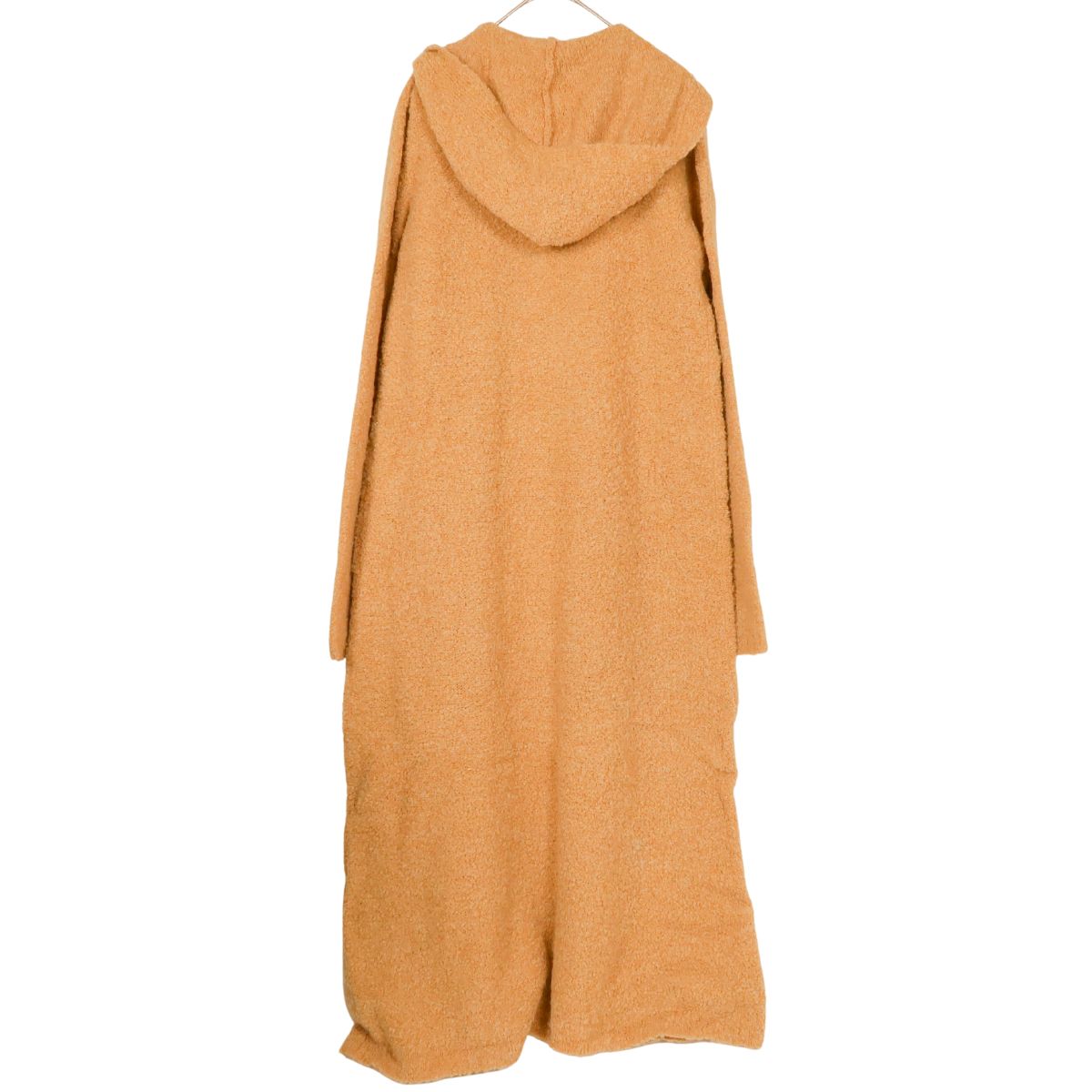 ☆TOUJOURS ☆フード付きロングコート ベージュ M【 TOUJOURS / トゥジュー 】ウール混 ロングコート フード付き