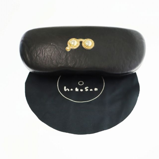 白山眼鏡店 1976 BRIGG 眼鏡 メガネ めがね 黒 ブラック ブランド古着