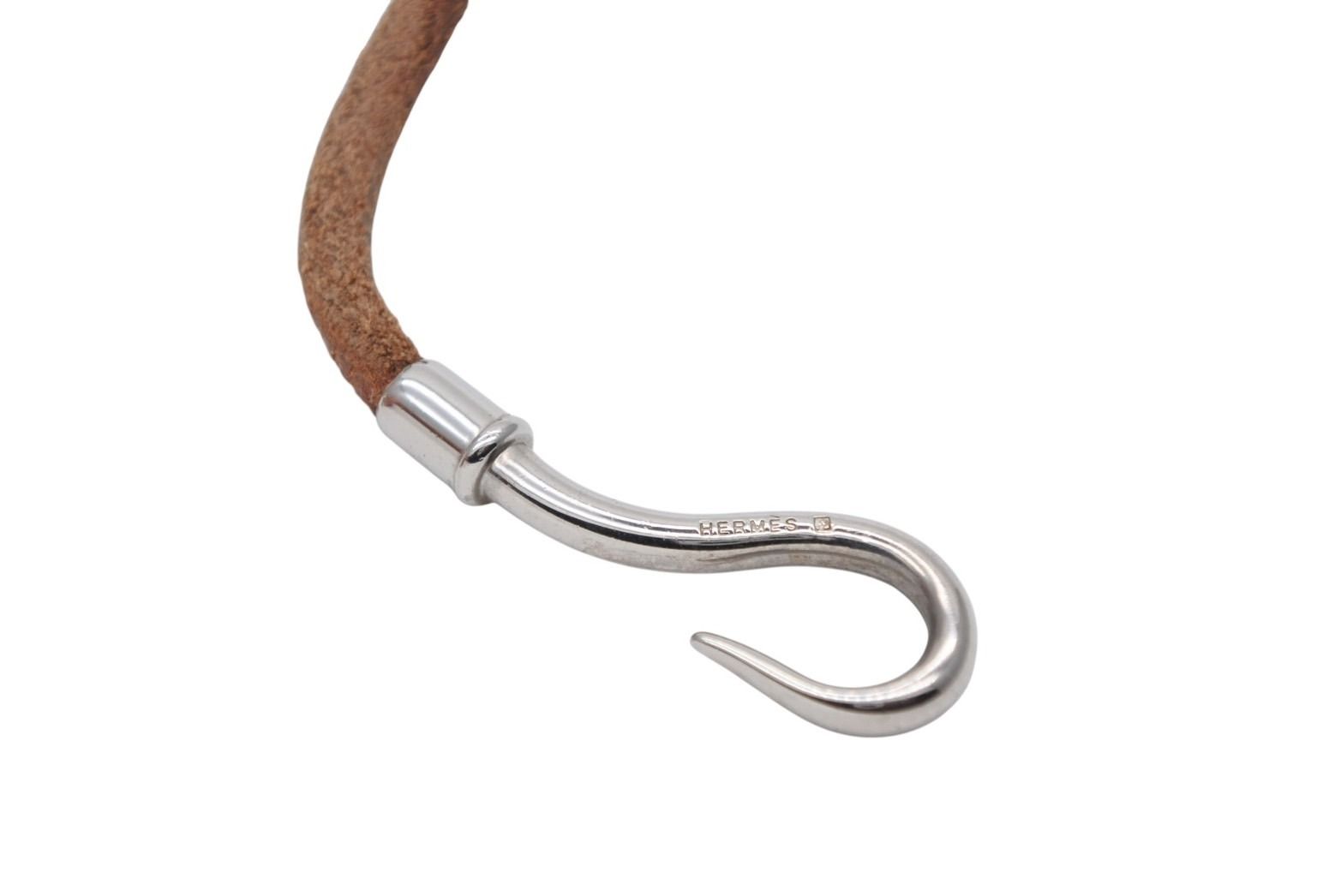 HERMES エルメス Jumbo H ジャンボブレスレット アクセサリー レザー