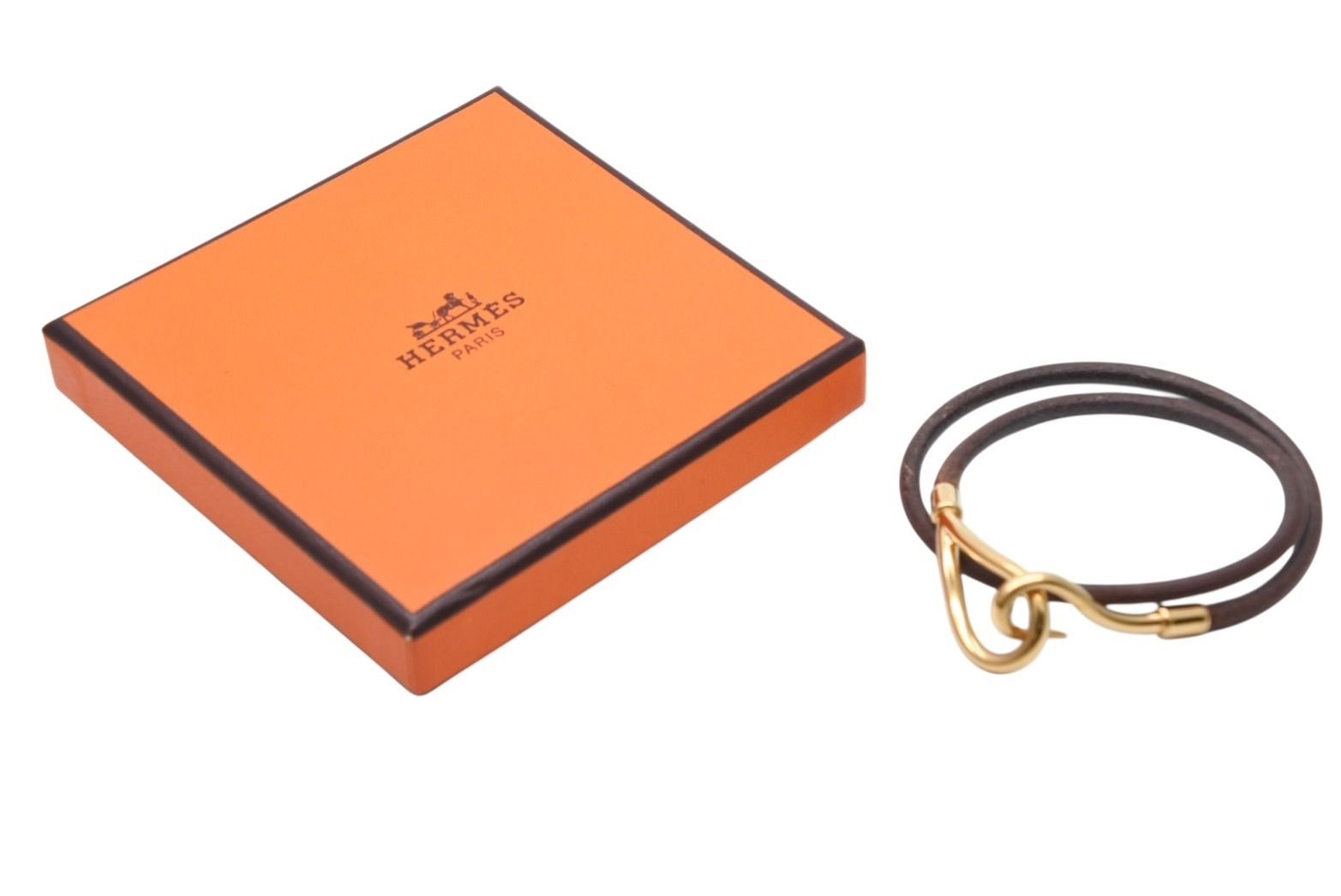 HERMES エルメス Jumbo H ジャンボチョーカー ネックレス 2連