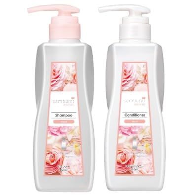 サムライウーマン Samourai woman シャンプー コンディショナー 各450 ml ポンプセット