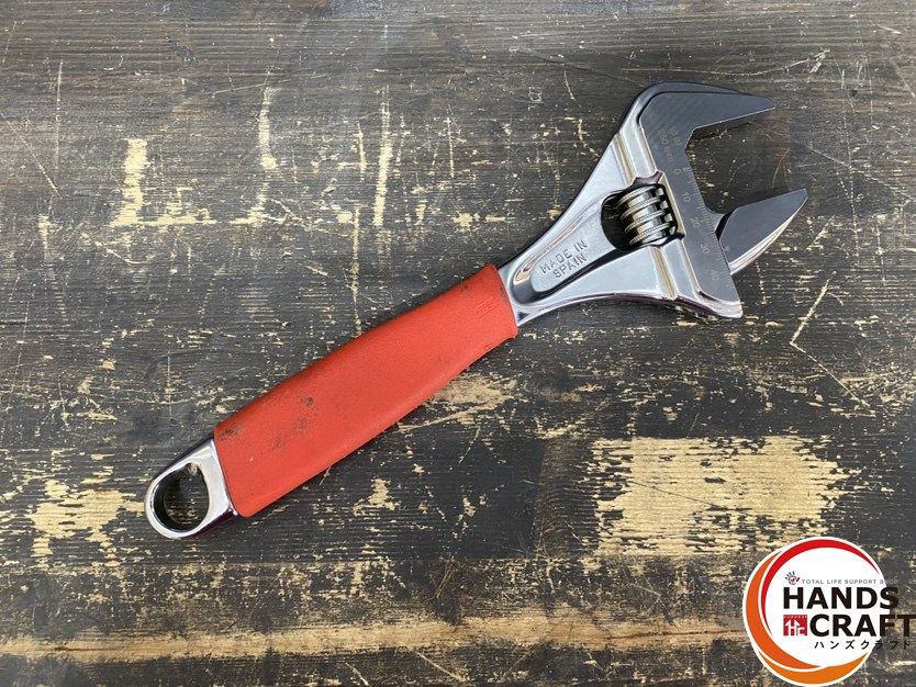 品 Snap-on スナップオン ADHW 10 A ワイドアジャスタブルレンチ モンキーレンチ 全長 254 mm 開口幅 0～44.5