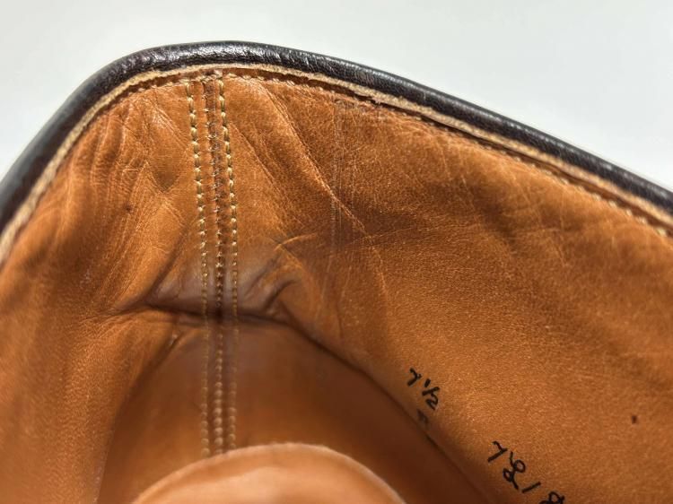  T 68 1128 上 オールデン チャッカブーツ バーガンディー コードバン 7 5 D ＃1339 チャッカブーツ ブーツ 革靴