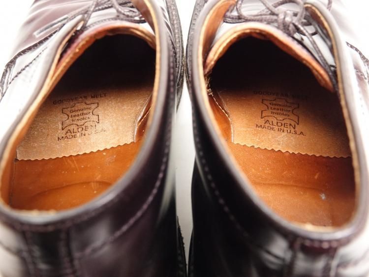 オールデン チャッカブーツ