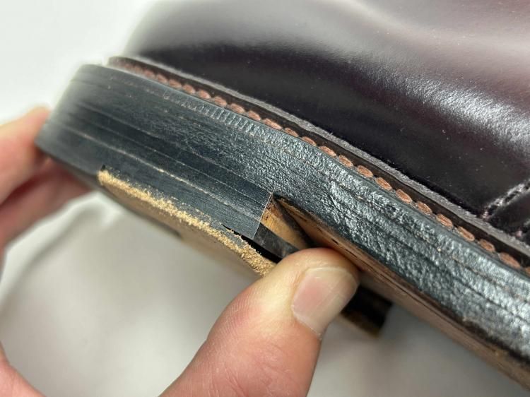 チャッカブーツ バーガンディー