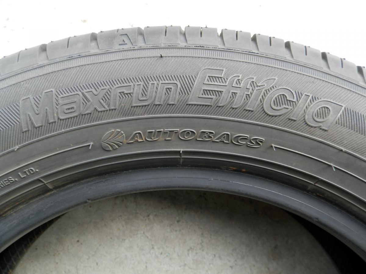 155/65R13 オートバックス MAXRUN EFFICIA ラジアルタイヤ 1本 2021年