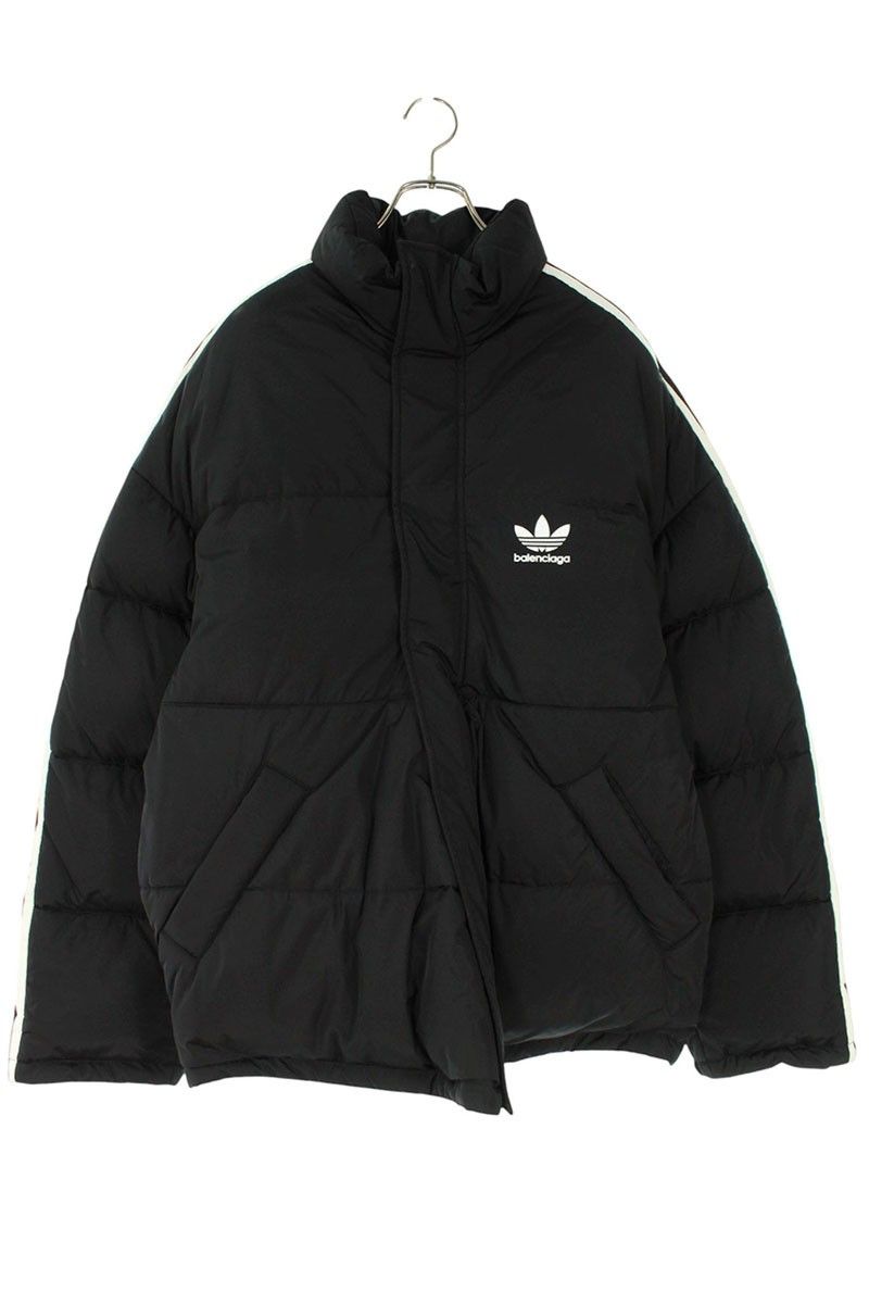 【美品】バレンシアガ　ダウンジャケット バレンシアガ 714898 TNO19 3ラインオーバーサイズダウンジャケット