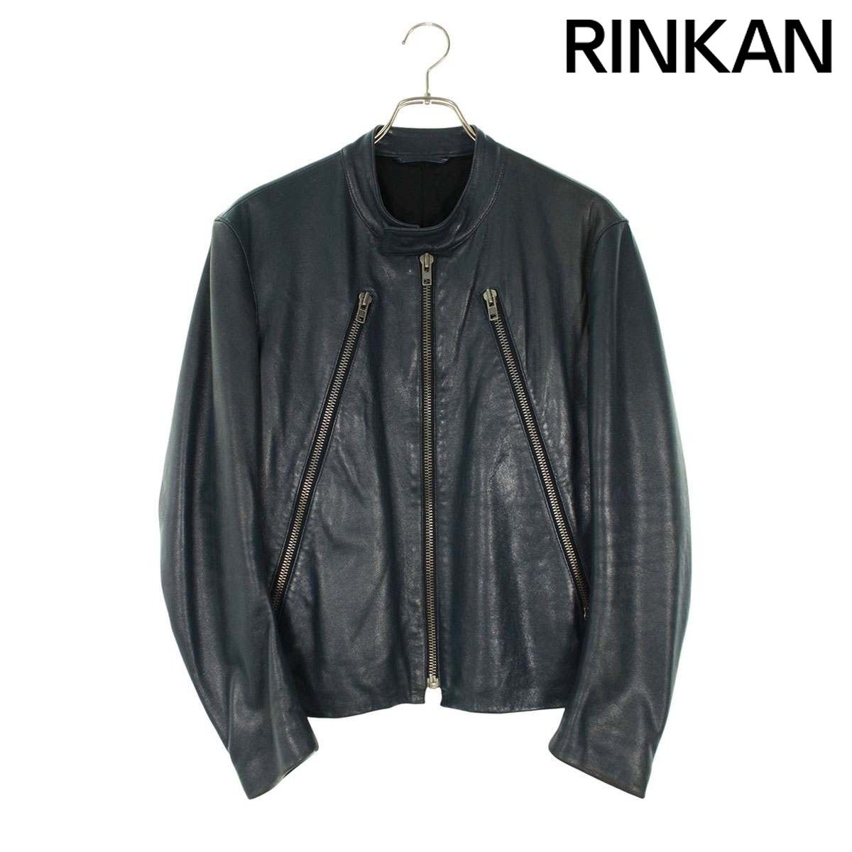 マルタンマルジェラ14 07AW 八の字ライダースレザージャケット メンズ