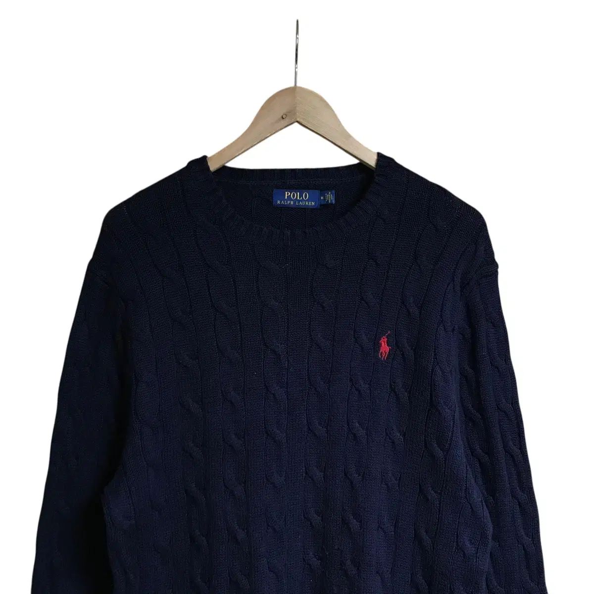 POLO RALPH LAURENネイビー紺ケーブルニット Ｌ Polo by Ralph Lauren ネイビー ケーブルニット L - メルカリ