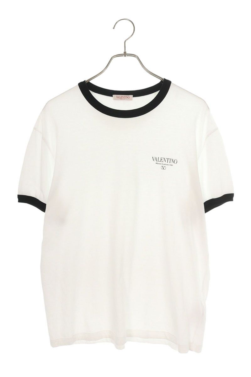ヴァレンティノ 5V3MG15ZA8E ロゴプリントリンガーTシャツ メンズ XL