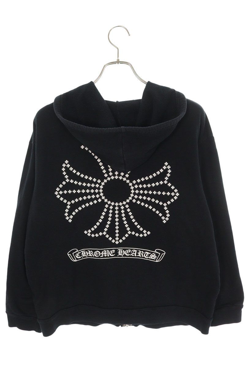 クロムハーツ SWTSHRT HD ZIP オールドバックCHプラスロゴジップアップ