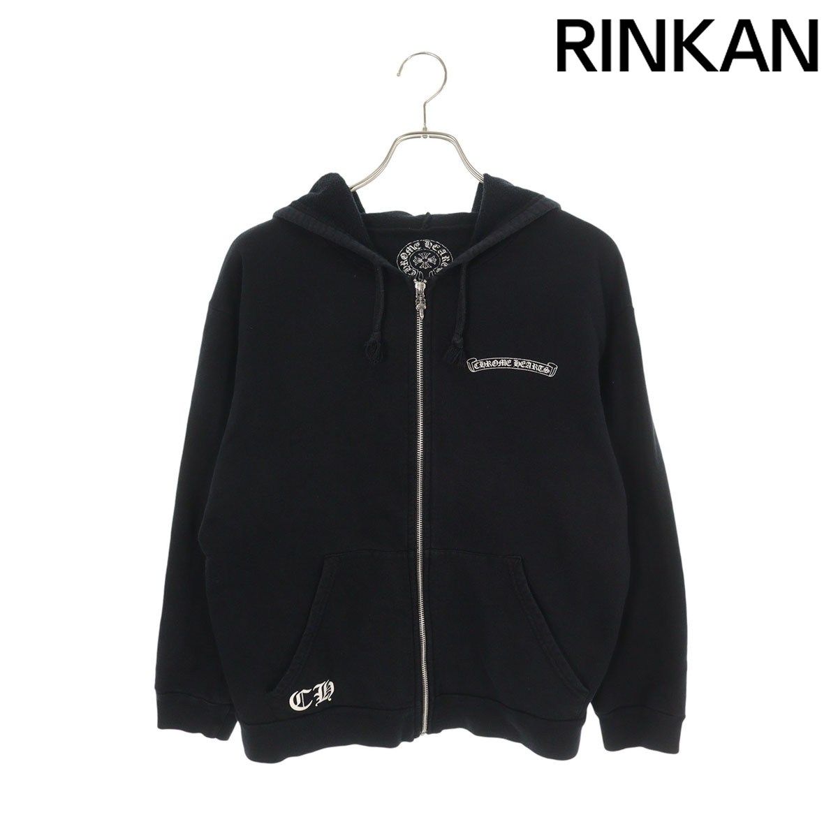 クロムハーツ SWTSHRT HD ZIP オールドバックCHプラスロゴジップアップ