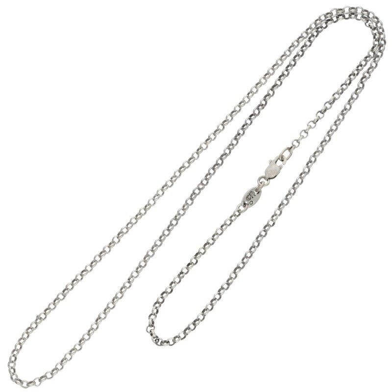 クロムハーツ NECKCHAIN R20/ロールチェーン20inch シルバーネックレス