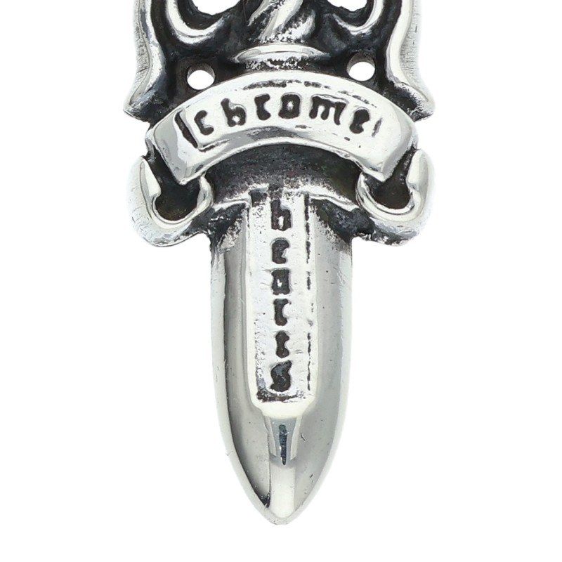 クロムハーツ #5DAGGER ZIP1/#5ダガーチャーム シルバーネックレス