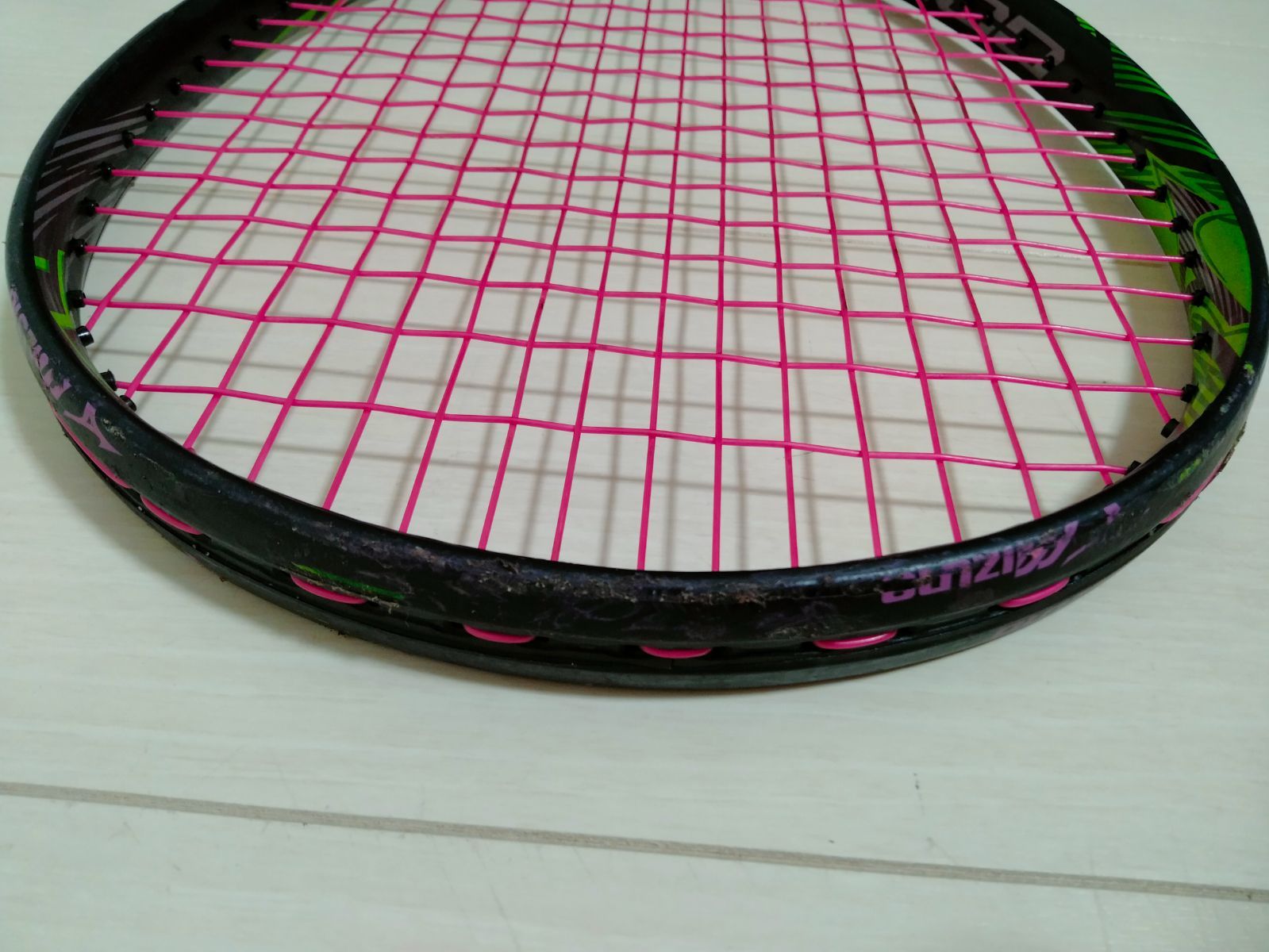 ミズノ ソフトテニスラケット オールラウンド 張り上げ済み ミズノ