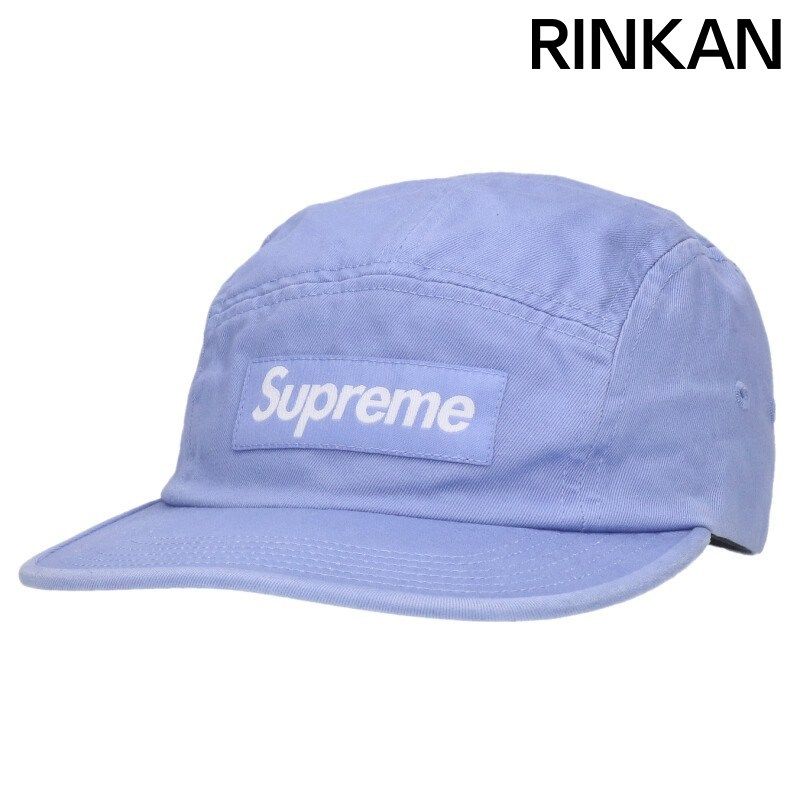 シュプリーム Washed Chino Twill Camp Cap ボックスロゴウォッシュド