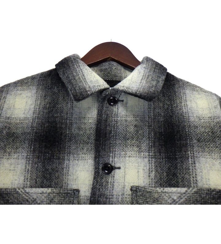 マシス MASSES 25AW 【 SHADOW CPO JKT 】 シャドウ チェック シャツ